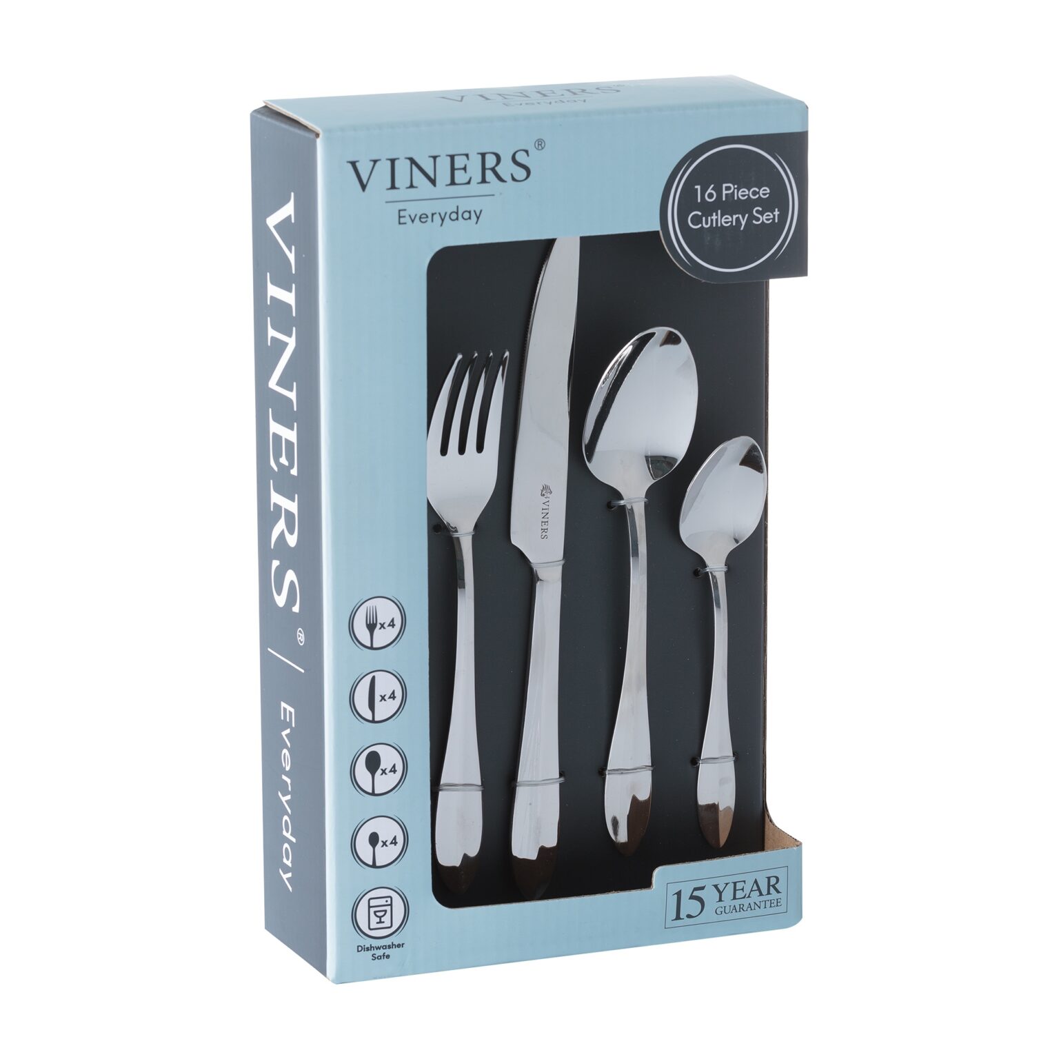 Viners Everyday Breeze Cutlery 16 Piece 18/0 Kitchenique