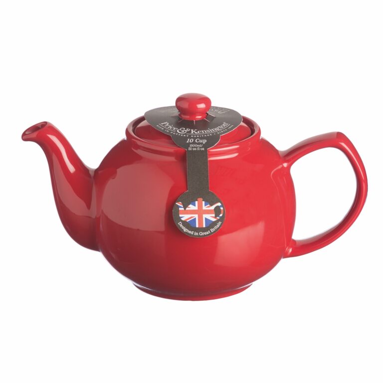 Price & Kensington Teapot 10 Cup Red Kitchenique
