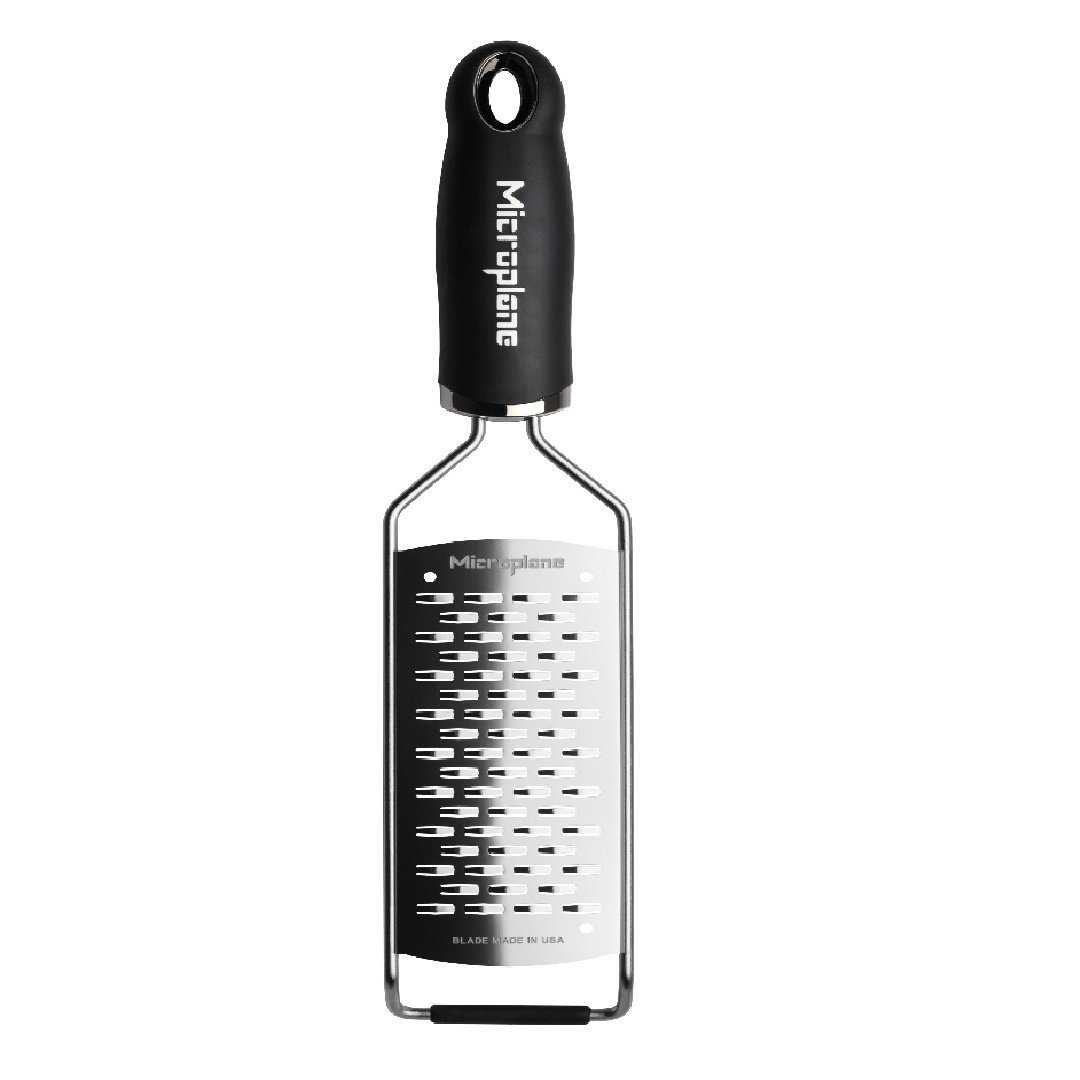 Microplane Gourmet Medium Ribbon Grater Black Kitchenique