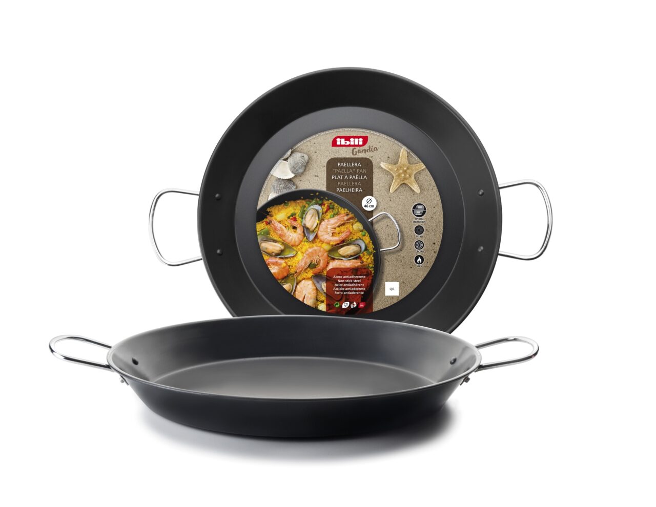 Ibili Paella Pan Non Stick 40cm Kitchenique