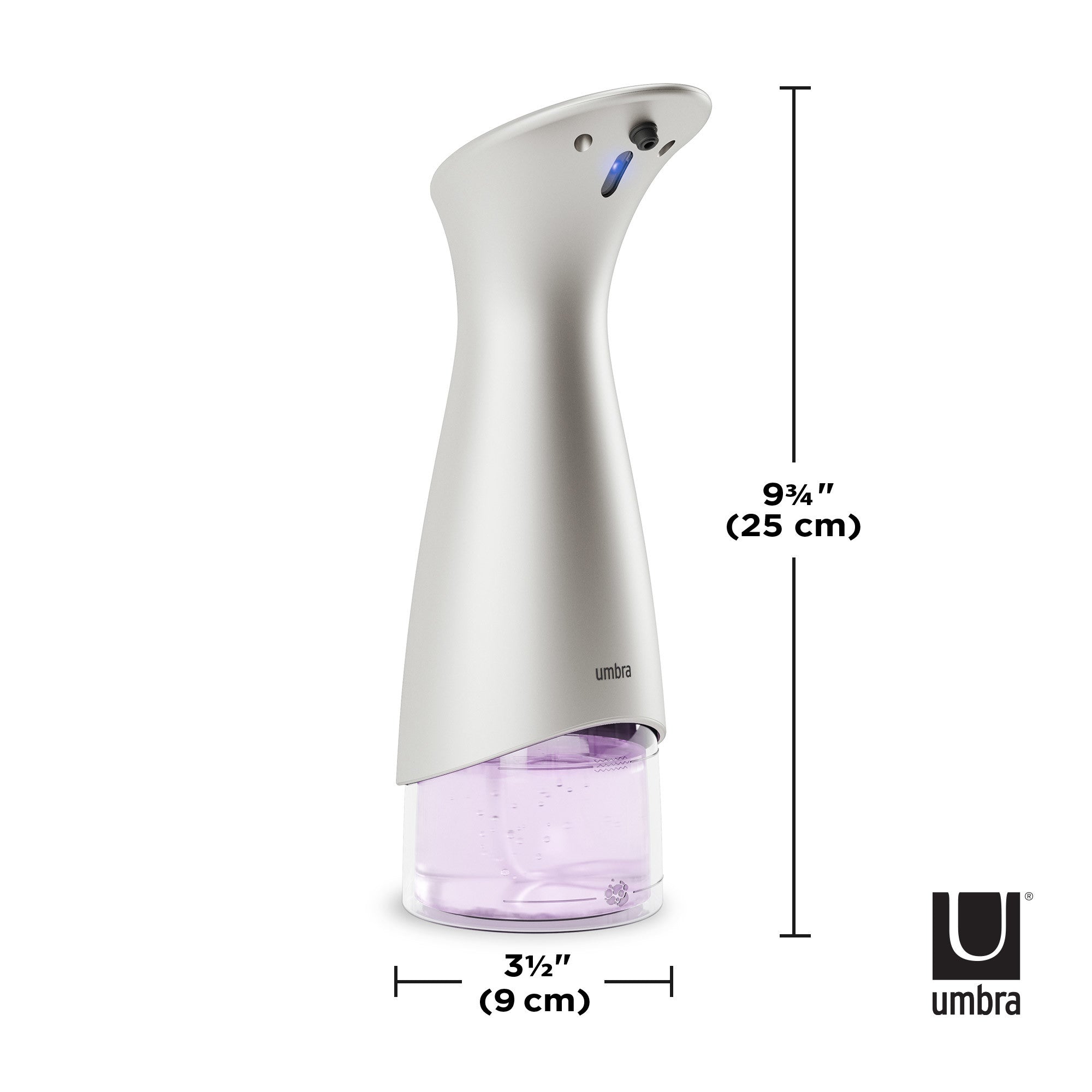 Umbra Otto Foaming Soap Dispenser 280ml Nickel Kitchenique