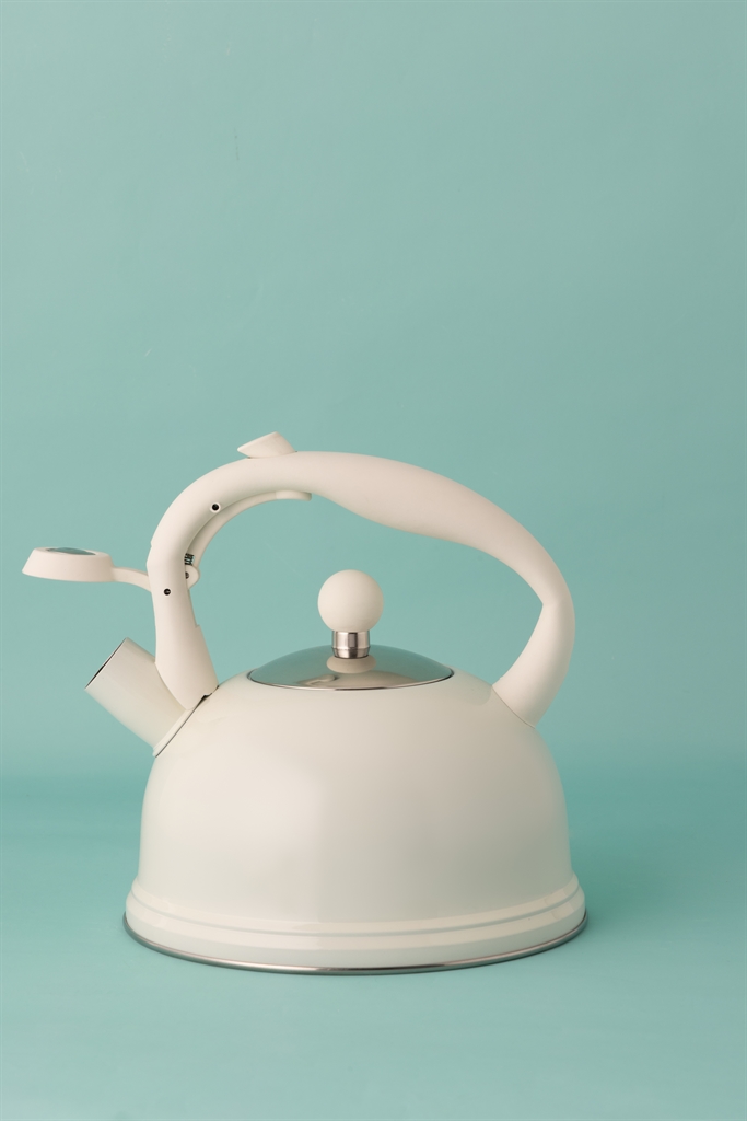 Typhoon Otto Whistling Kettle Cream Kitchenique