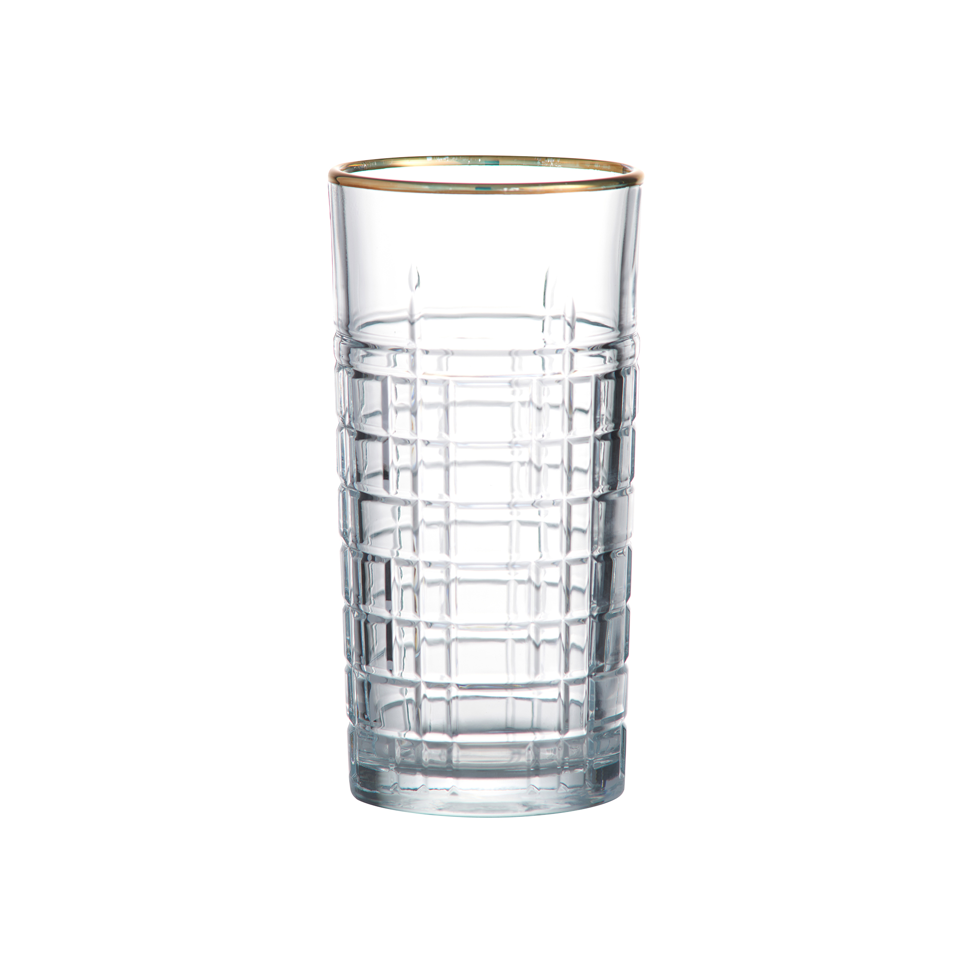 Regency Gold Highball Glass Set of 2 Kitchenique