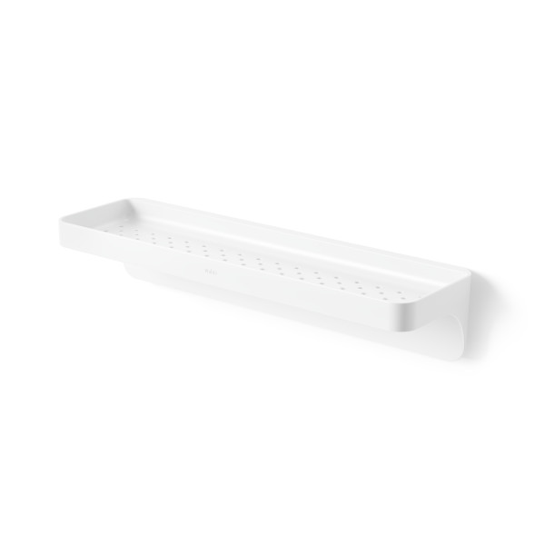 Umbra Flex Adhesive Shelf White Kitchenique