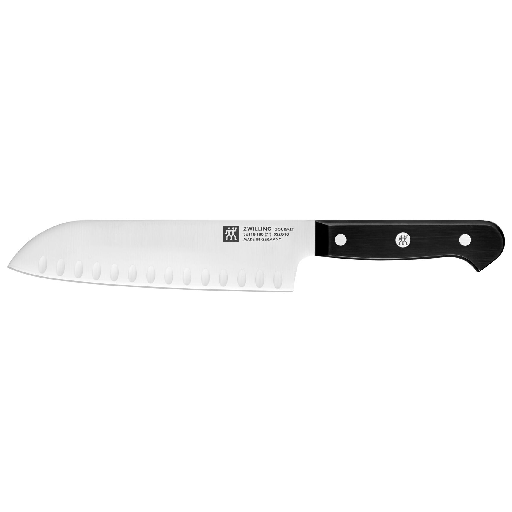 Zwilling Gourmet Hollow Edge 18cm Santoku Knife Kitchenique